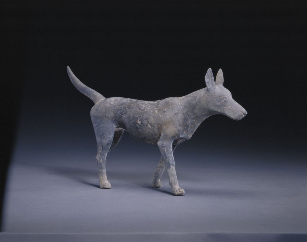 图片[1]-Pottery dog-China Archive